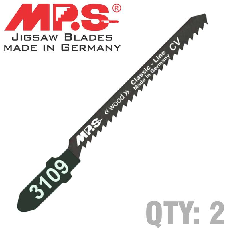 Mps Jigsaw Blade Wood T-shank Scroll T119bo