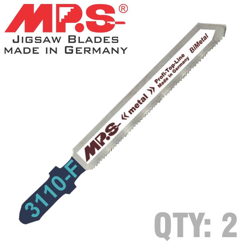 Mps Jisaw Blade T-shank 75mm Metal 28tpi