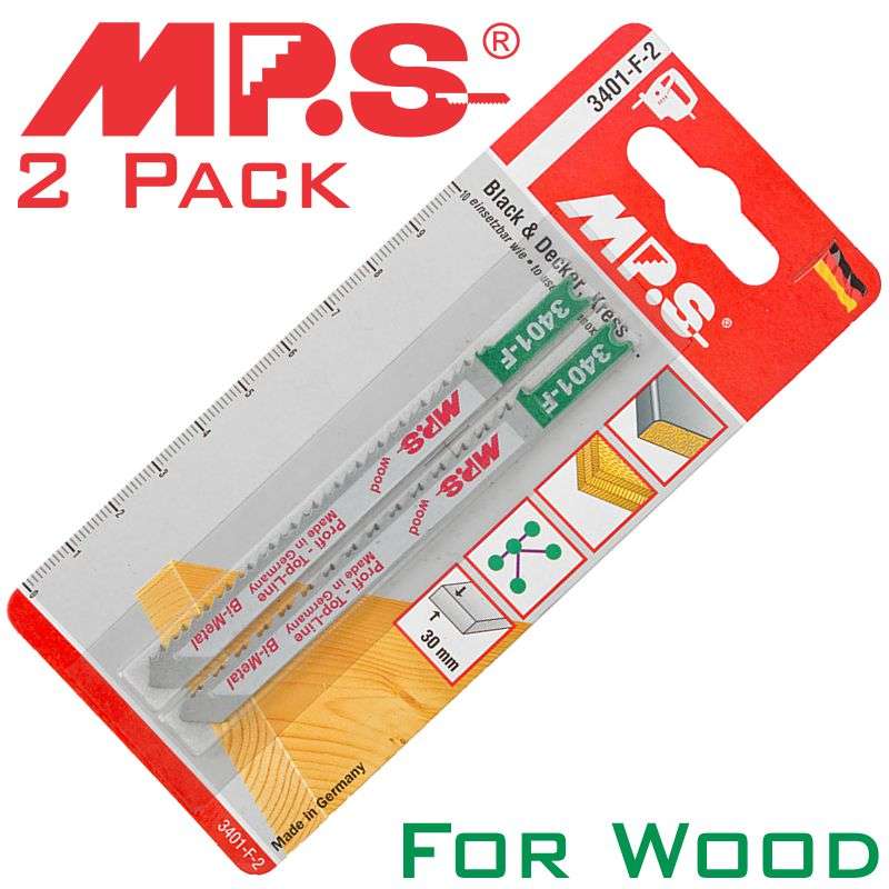 Mps Jigsaw Blade Bi M.wood U-shank 10tpi