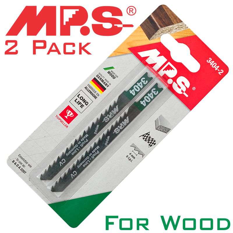 Mps Jigsaw Blade Wood U-shank 6tpi