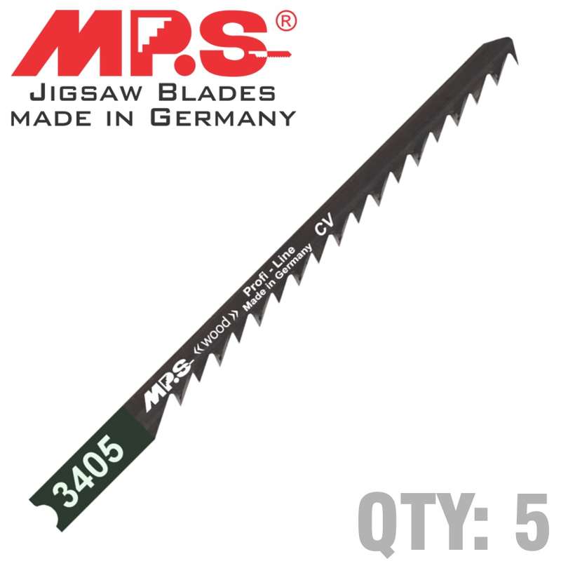 Mps Jigsaw Blade U-shank Wood 6t Scrol