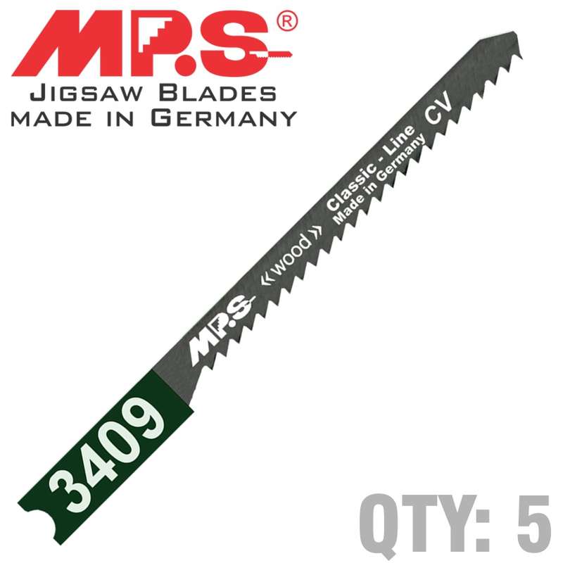 Mps Jigsaw Blade Wood Scroll Un.sh13tp