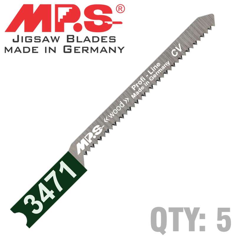 Mps Jigsaw Blade Wood Scroll Univ.19tp