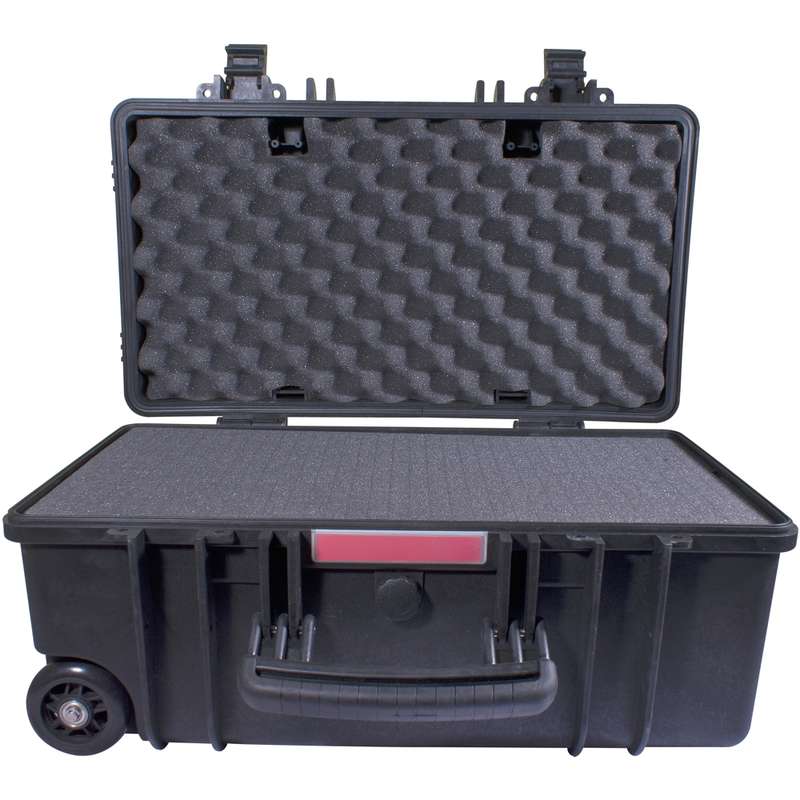 Tork Craft Hard Case 550x345x245mm Od With Foam Black Water & Dust Proof (512722)