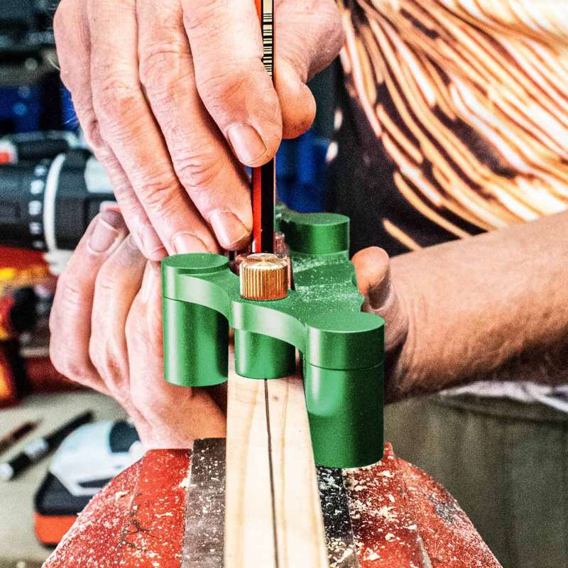 Pro-tech Dowel Jig Self-centering 6/8/10mm Alum. 16mm - 60mm Range