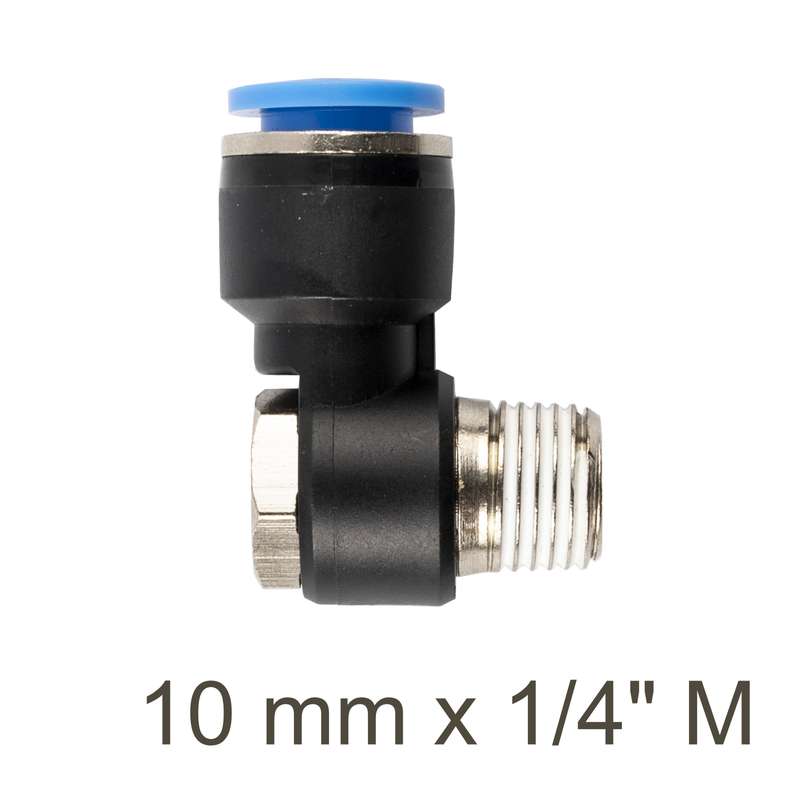 Aircraft Swivel Elbow Pu 10mm X 1/4\' M