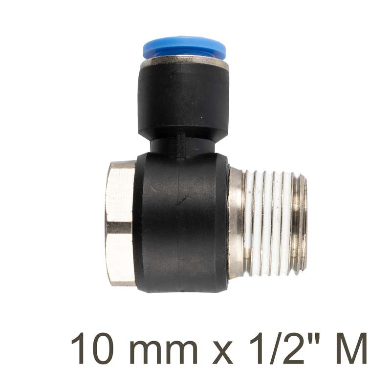Aircraft Swivel Elbow Pu 10mm X 1/2\' M