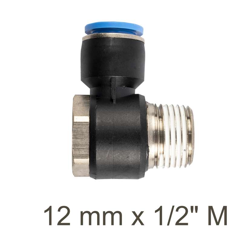 Aircraft Swivel Elbow Pu 12mm X 1/2\' M