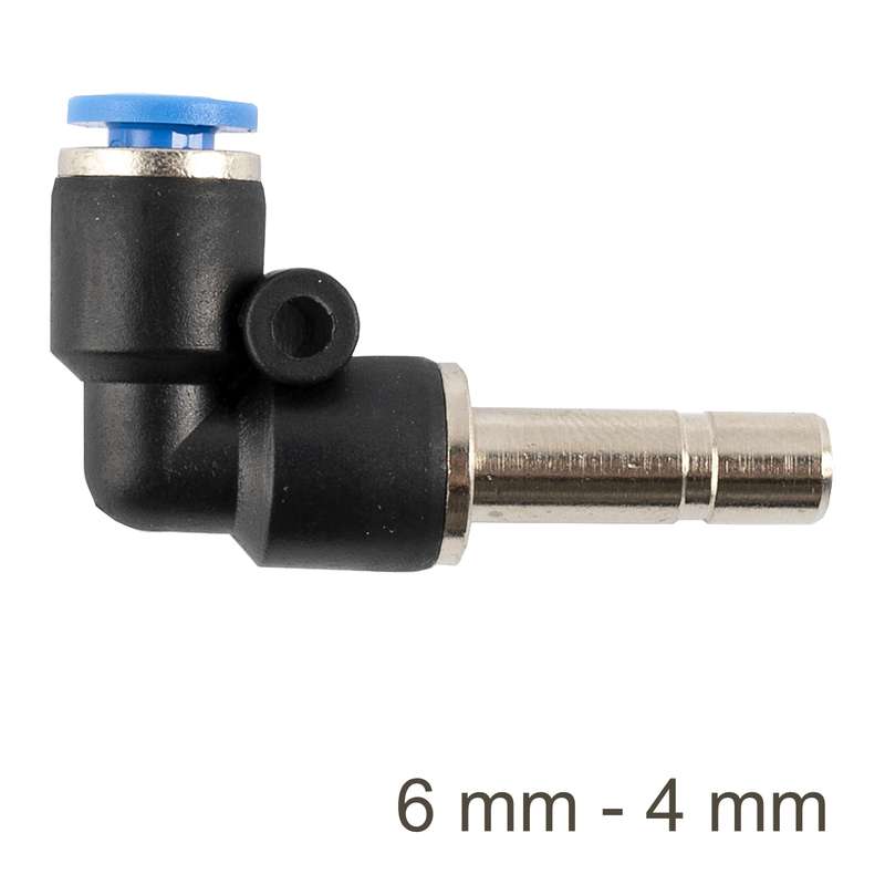 Aircraft Red. Insert Elbow Pu 6mm - 4mm
