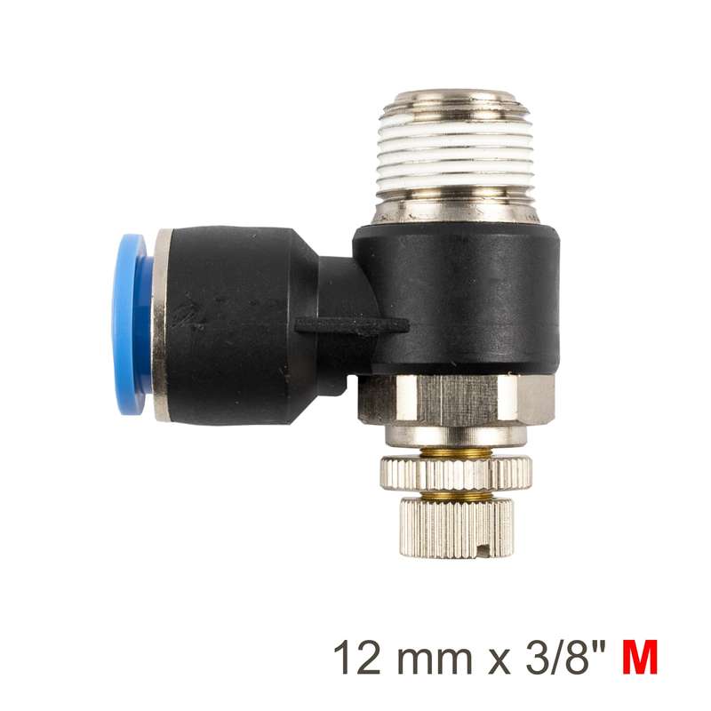 Aircraft Flow Control Swiv. Elbow Pu 12mm X 3/in M