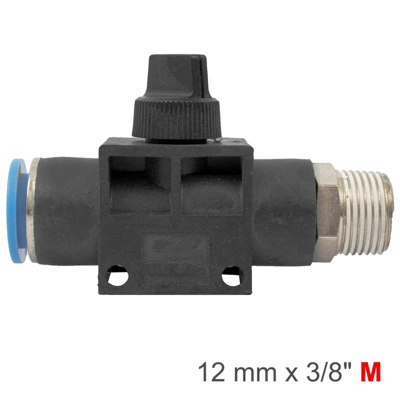 Aircraft Pu Hose Fitting Valve 12mm X 3/8\'m