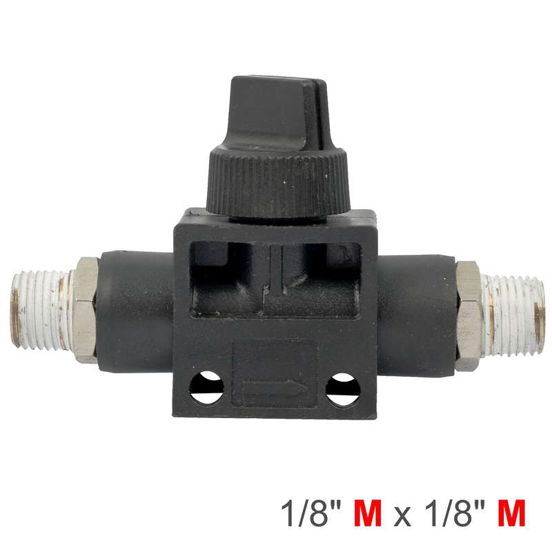 Aircraft Pu Hose Fitting Valve 1/8\'m X 1/8\'m