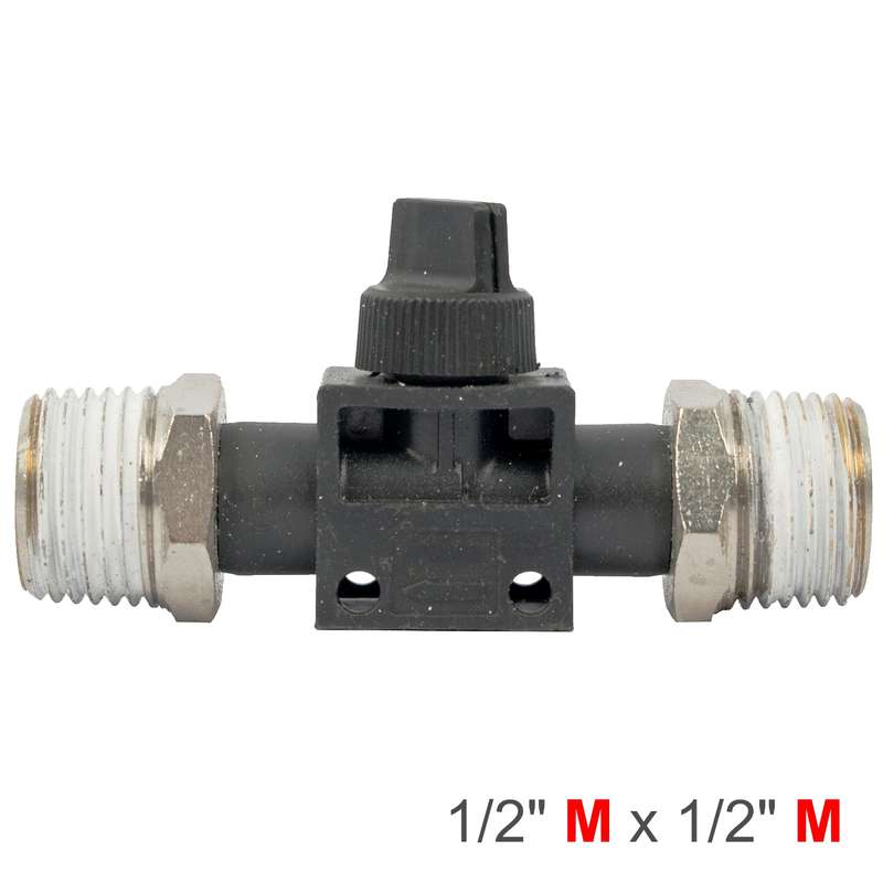 Aircraft Pu Hose Fitting Valve 1/2\'m X 1/2\'m