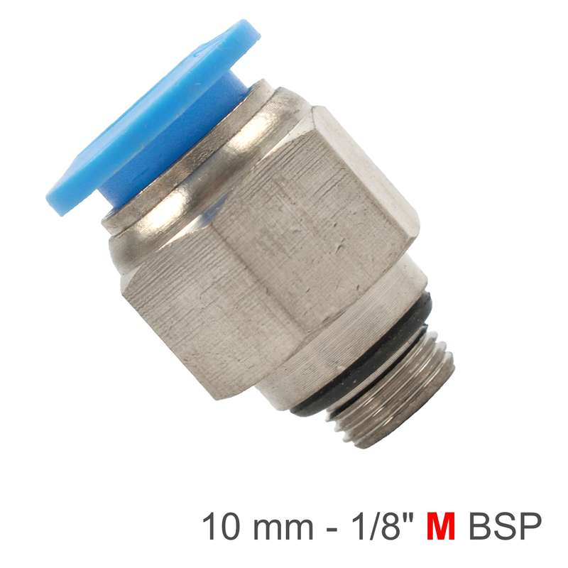 Aircraft Pu Fitting Str. Stud W/o-ring 10mm-1/8\' M