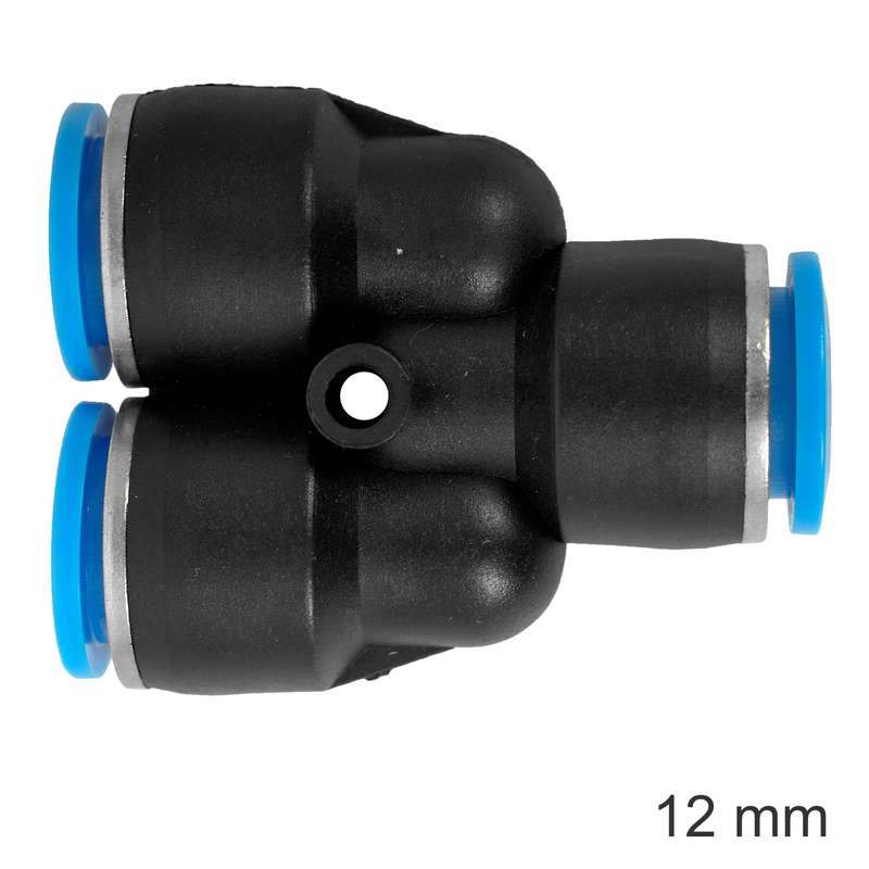 Aircraft Pu Hose Fitting Y Joint 12mm