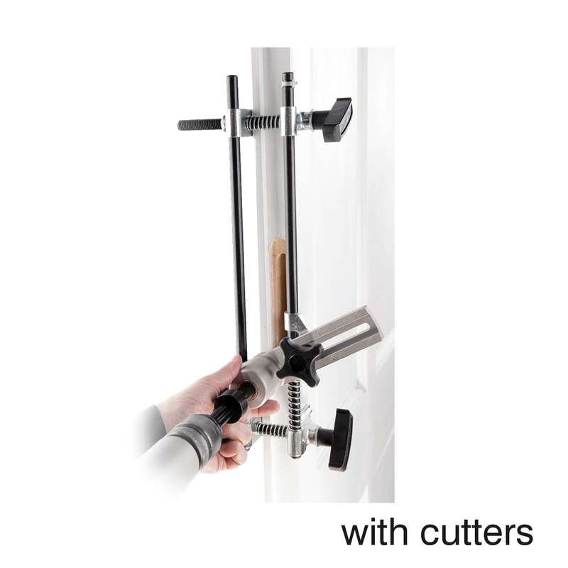 Souber Tools Lock Morticer With 18mm & 22mm Cutters In Plastic Case Screw Type