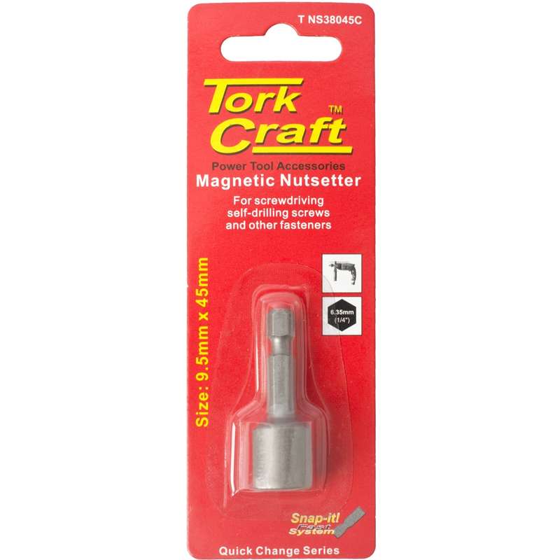 Tork Craft Nutsetter 3/8\'x 45mm Carded