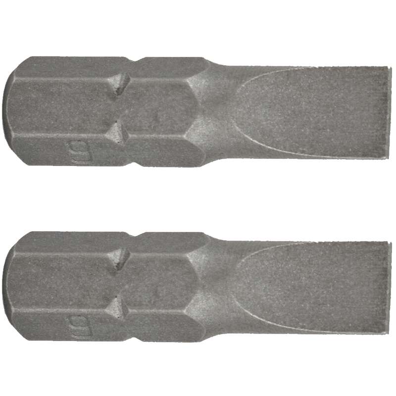 Tork Craft S/d Insert Bit 6mmx25mm 2/card