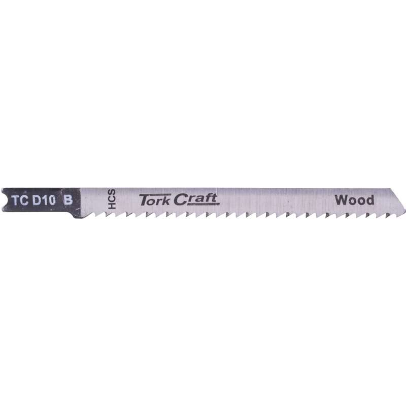 Tork Craft U-shank Jigsaw Blade 10tpi For Wood 2.5mm 2pc