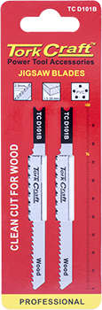 Tork Craft U-shank Jigsaw Blade 10tpi For Wood 2.5mm 2pc