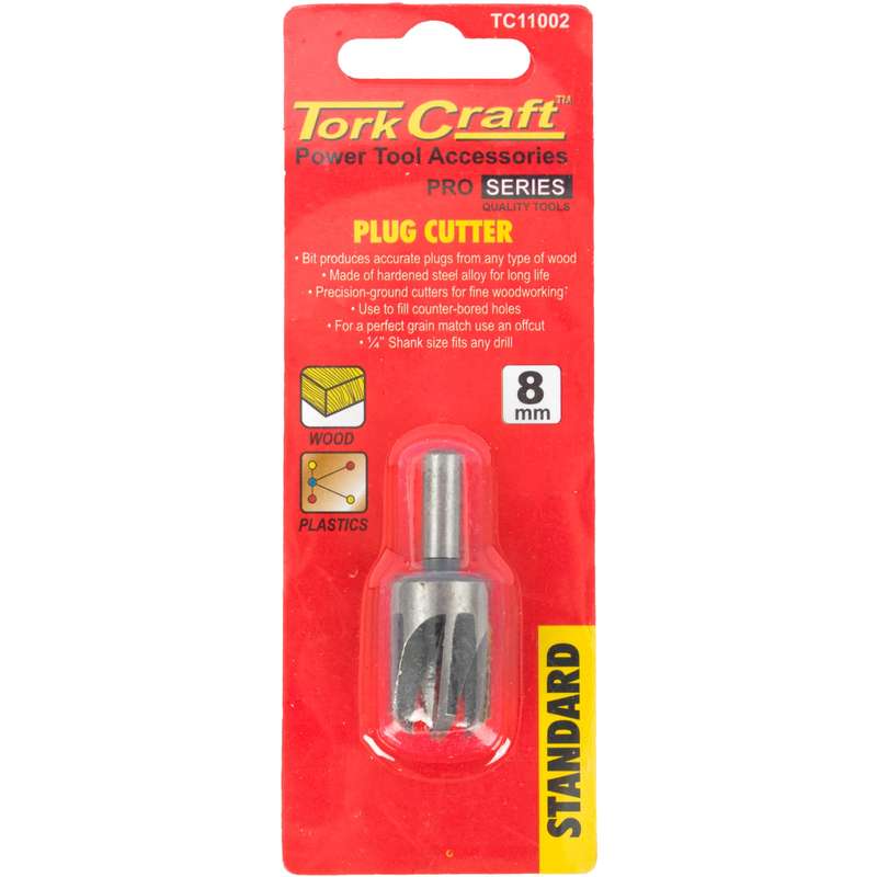 Tork Craft Plug Cutter 8mm