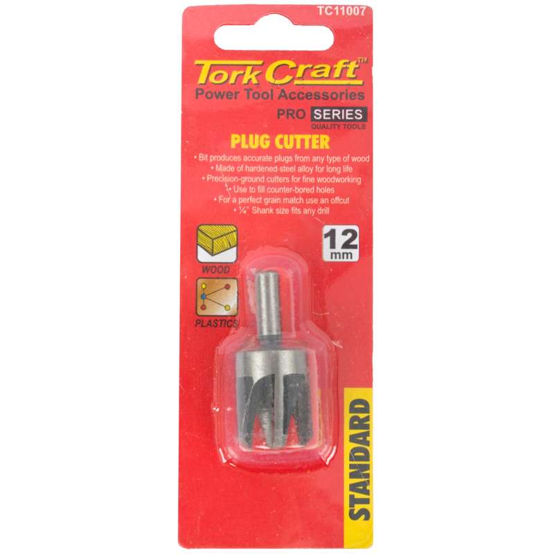 Tork Craft Plug Cutter 12mm