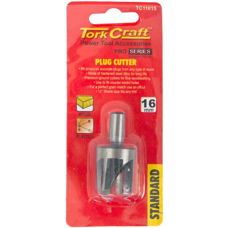 Tork Craft Plug Cutter 16mm