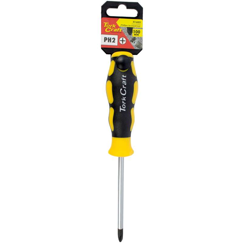 Tork Craft Screwdriver Phillips No.2 X 100mm
