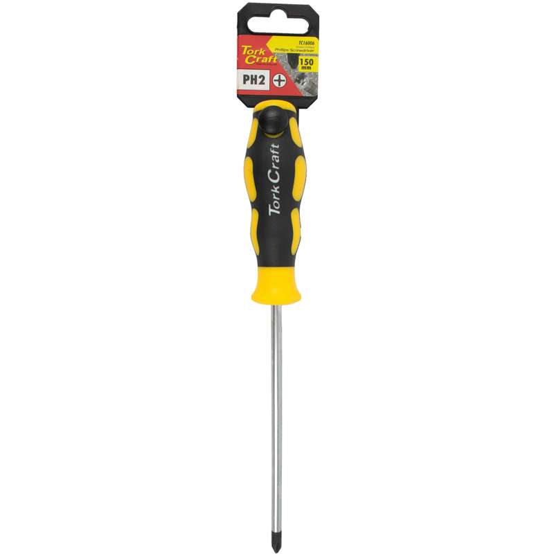 Tork Craft Screwdriver Phillips No.2 X 150mm