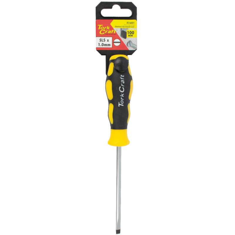 Tork Craft Screwdriver Slotted 5 X 100mm