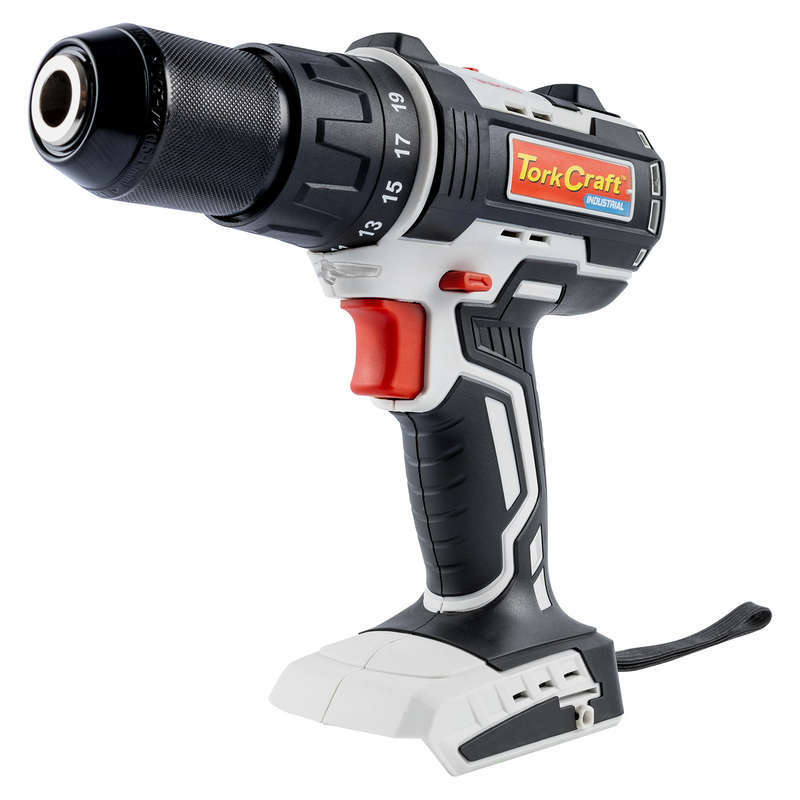 Tork Craft Imp. Drill  B/less Id13b 20v 13mm 0-1800rpm 50nm 2 X 2.0 Ah Bat Std Ch