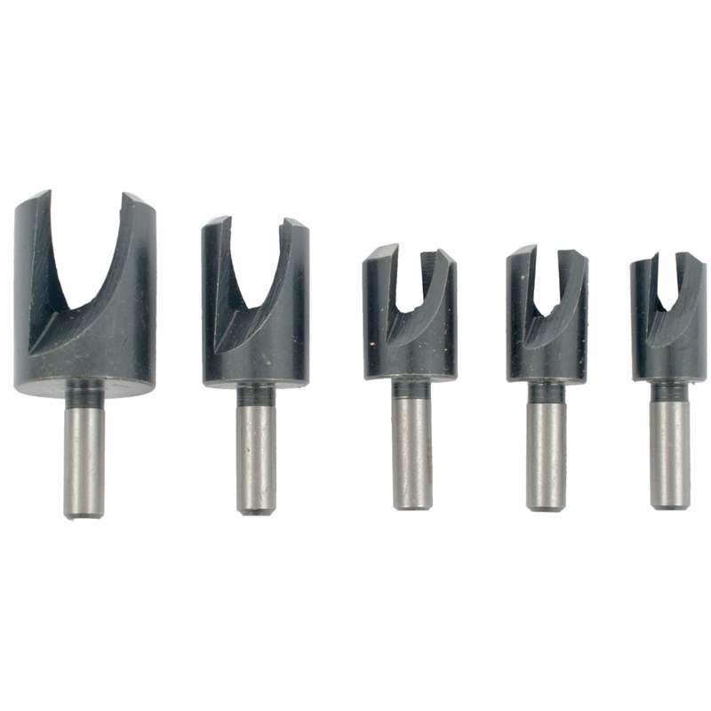 Tork Craft 5pce Plug Cutter Set 6-8-10-12-16mm
