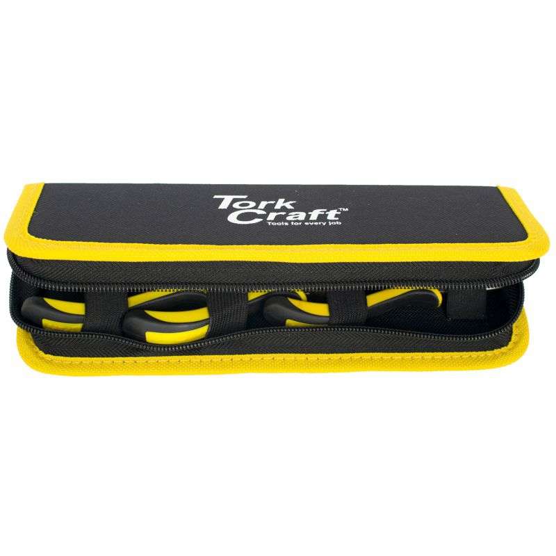 Tork Craft 5pc Mini Plier Set With Bag Micro