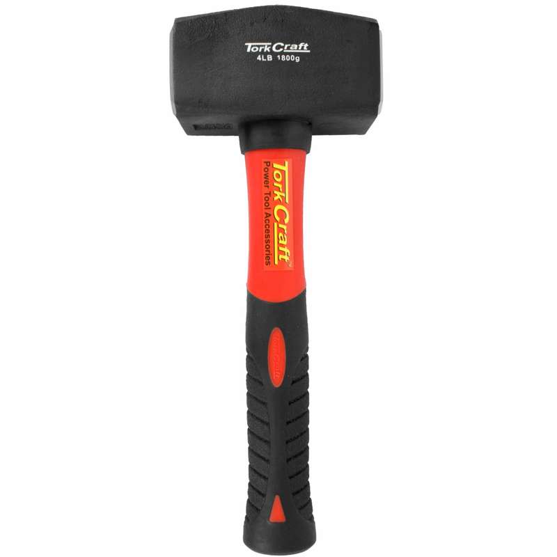 Tork Craft Hammer Club 1.8kg (4lb) Fibreglass Handle 220mm