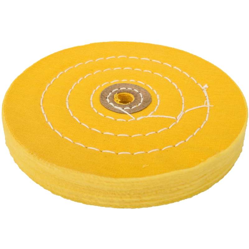 Tork Craft Buffing Pad Soft 150mm To Fit 12.5mm Arbor/spindle - Yellow