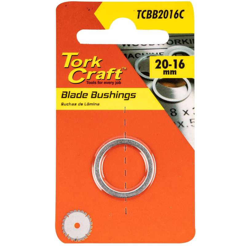 Tork Craft Blade Bushing 20-16mm Carded