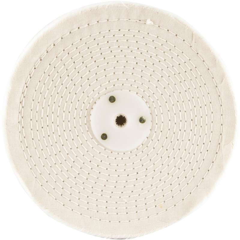Tork Craft White Buff/mop 200mm X 3 Section X 30 Mm Thick 1/2\' Hole