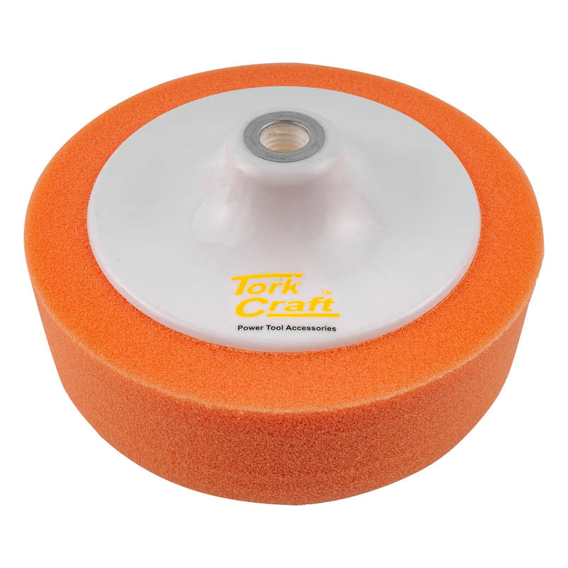 Tork Craft Compounding Sponge 150mm X M14 Standard Orange