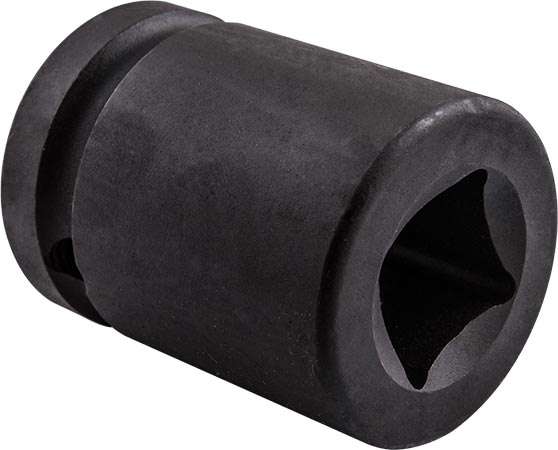 Tork Craft 19mm 3/4\' Drive 4pt Budd Wheel Impact Socket