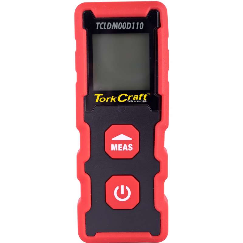 Tork Craft Laser Distance Meter 20m Single Measurement Incl 2 Aaa Batt