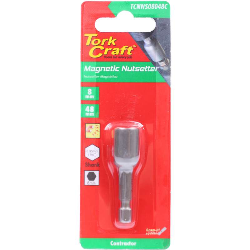 Tork Craft Magnetic Nutsetter 8 X 48mm Carded