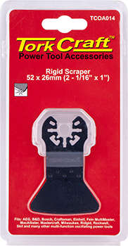 Tork Craft Quick Change Rigid Scraper 52x26mm(2-1/16\'x1\')