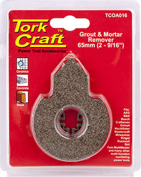 Tork Craft Quick Change Grout And Mortar Remover 65mm(2-9/16\')