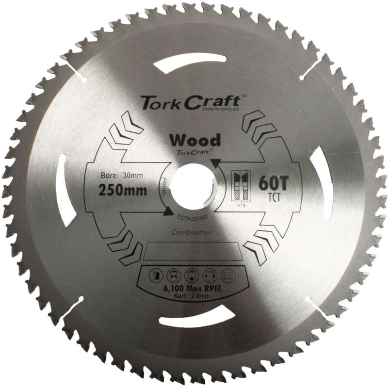 Tork Craft Blade Thin Kerf 250x60t 30-16
