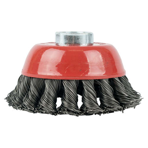 Tork Craft Wire Cup Brush Twisted 100mmxm14 Bulk