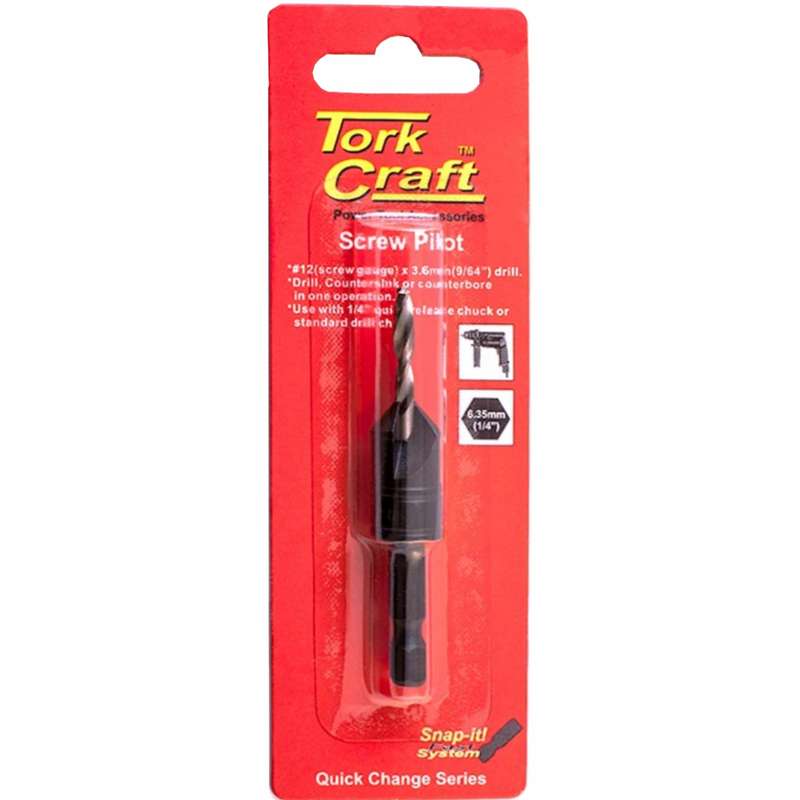 Tork Craft Screw Pilot No.8 Carded