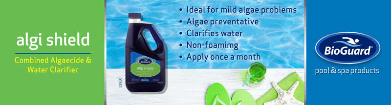 POOL ALGAE PREVENTION AND CLARIFIER BIOGUARD ALGI SHIELD 2LT
