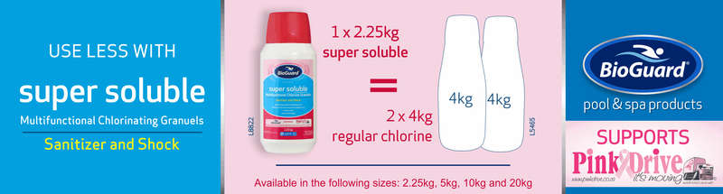 POOL CHLORINE BIOGUARD SUPER SOLUBLE 5Kg DI-CHLOR