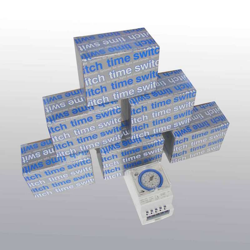 POOL TIME SWITCH ANALOGUE SWIMMING POOL TIMER WITH BACKUP BATTERY