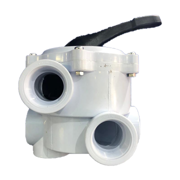 POOL FILTER MULTI PORT VALVE AQUAMAX COMPLETE (STANDARD GLUED)